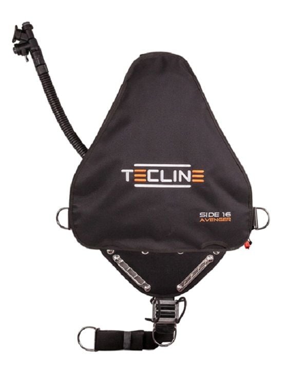 T11055 SIDE MOUNT BCD SIDE 16 AVENGER, BLACK - 16 KG BUOYANCY