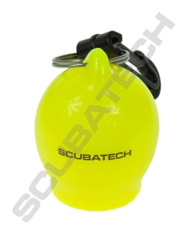 86013 Octopus holder ''pear'' yellow