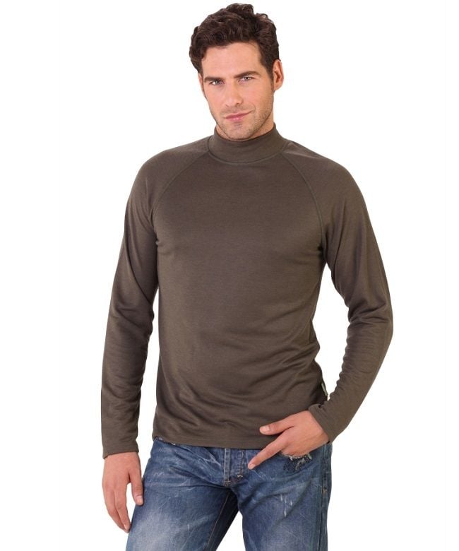 HZT1024 TF Heavy Erkek Balıkçı Yaka Fanila