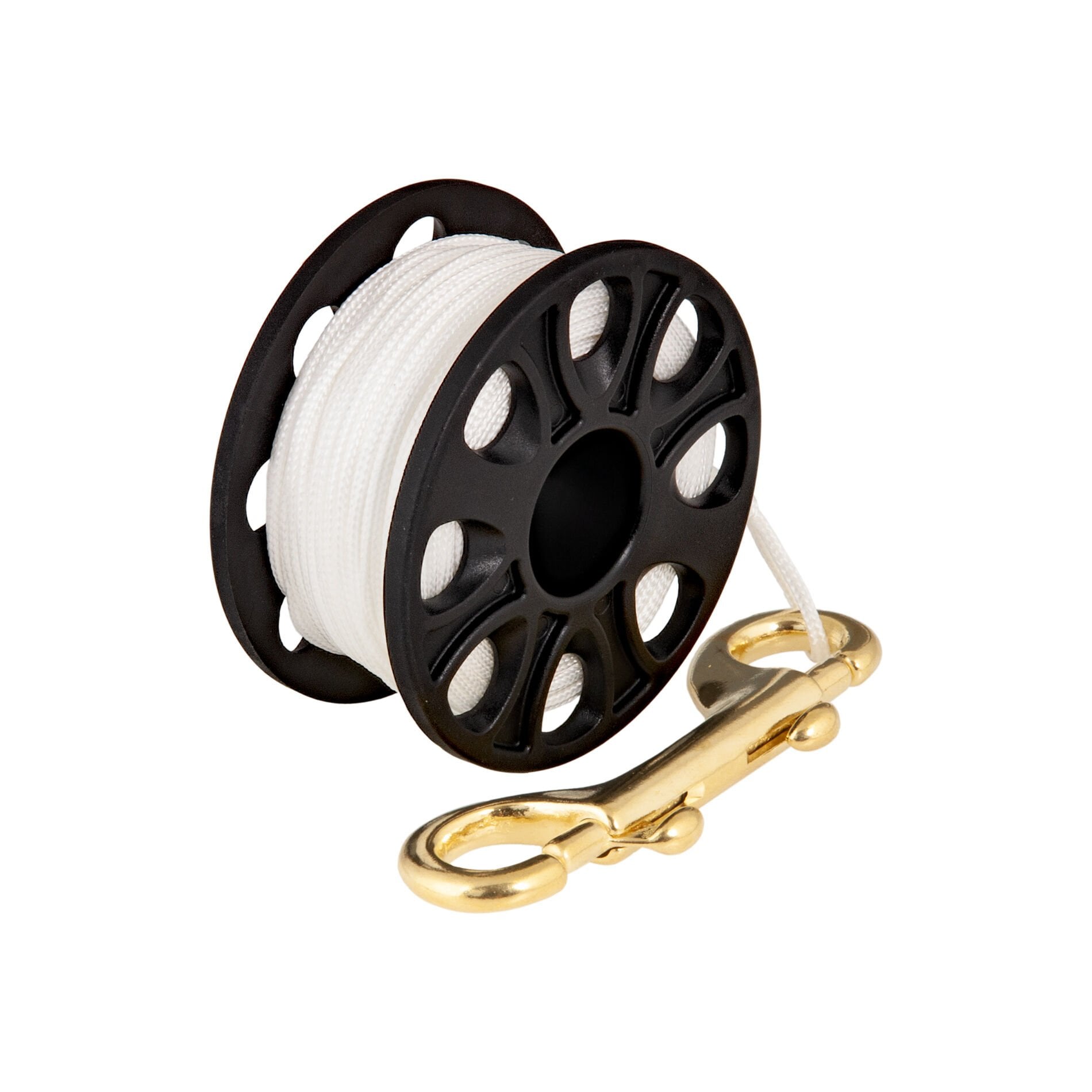 T03160 Spool 30m with brass 100 mm snap
