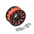 T03194-1 Spool alu black 30 m, with SS 90 mm snap