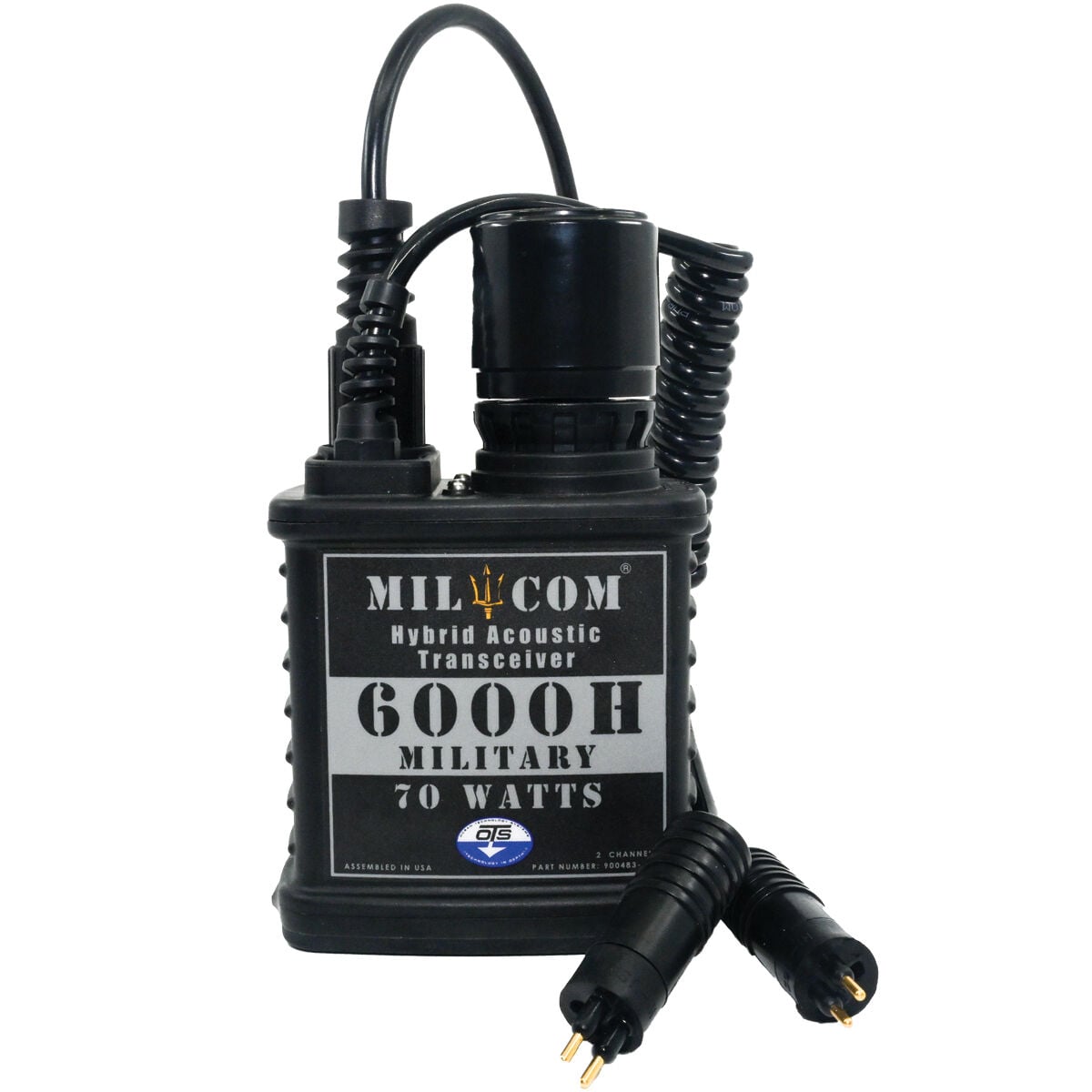 MilCom 6000H, 2 Channel (70 Watts Output Power)